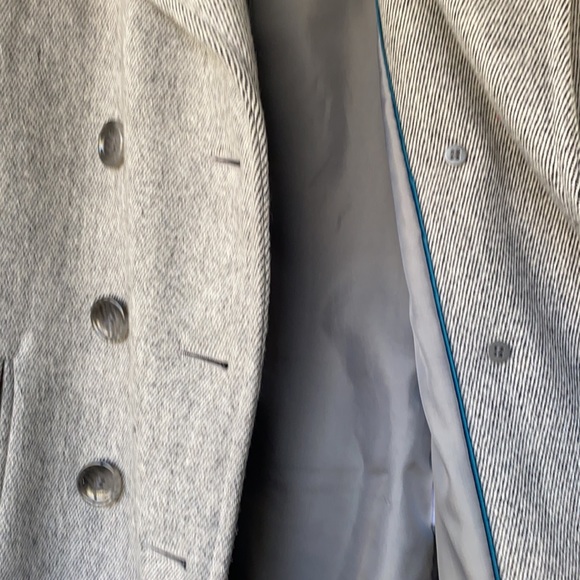 Calvin Klein Grey Peacoat - Picture 2 of 4